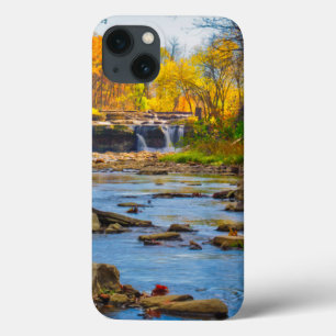 USA, Indiana. Cataract Falls State Recreation iPhone 13 Case