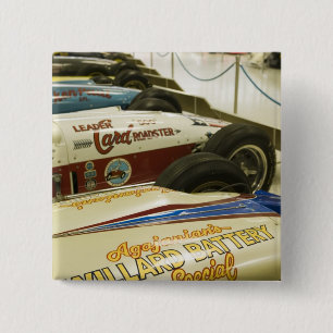 USA, Indiana, Indianapolis: Indianapolis Motor 3 15 Cm Square Badge