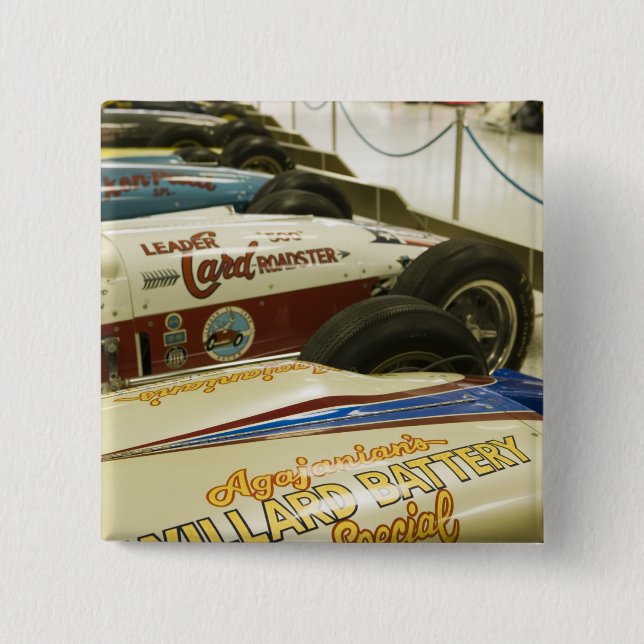 USA, Indiana, Indianapolis: Indianapolis Motor 3 15 Cm Square Badge (Front)