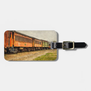 USA, Indiana. The North Mudson Railroad Museum Luggage Tag