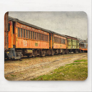 USA, Indiana. The North Mudson Railroad Museum Mouse Pad
