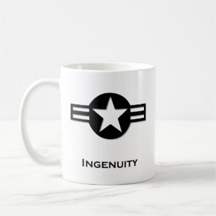 USA Ingenuity black Coffee Mug