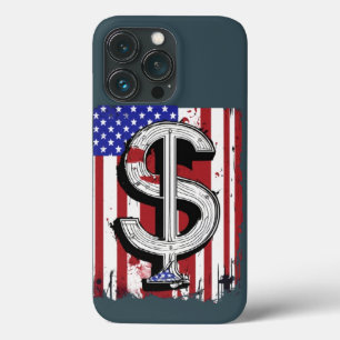 USA-Inspired Dollar Sign Phone Case