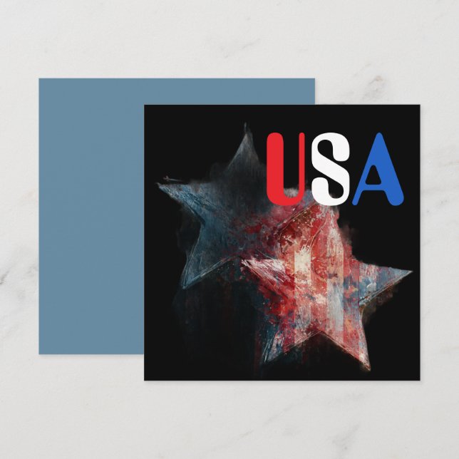 USA Invitation (Front/Back)