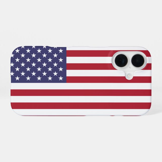 USA iPhone 16 CASE (Back Horizontal)