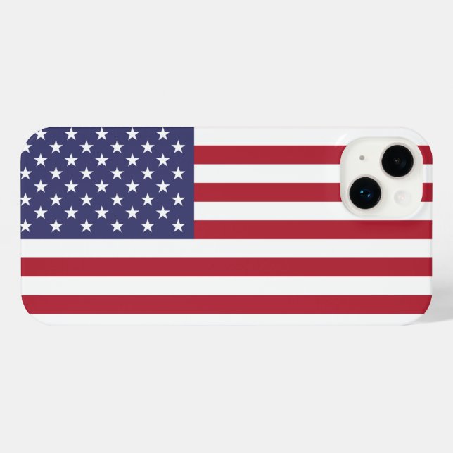 USA iPhone CASE (Back Horizontal)