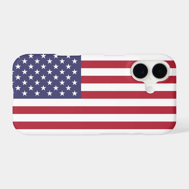 USA iPhone CASE (Back Horizontal)