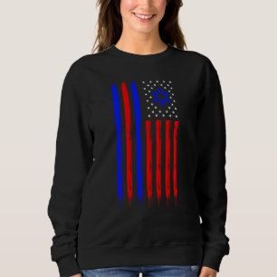 Usa Israel Friendship Israeli Support Idea Israel Sweatshirt