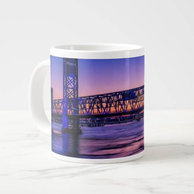 USA, Jacksonville, Florida Large Coffee Mug (Front Left)