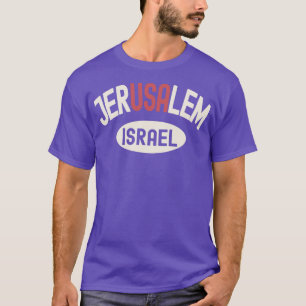 USA Jerusalem Israel T-Shirt