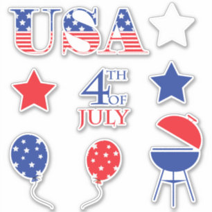 USA July Fourth 4th Celebration
