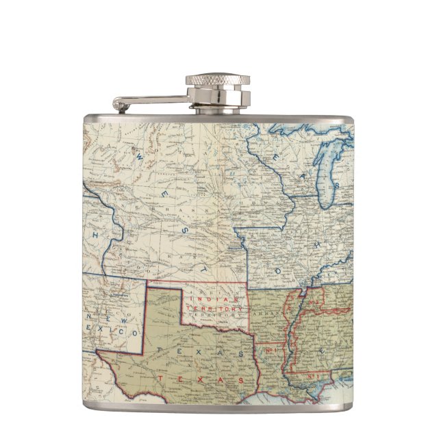 USA June 1861 Hip Flask (Front)