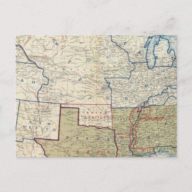 USA June 1861 Postcard (Front)