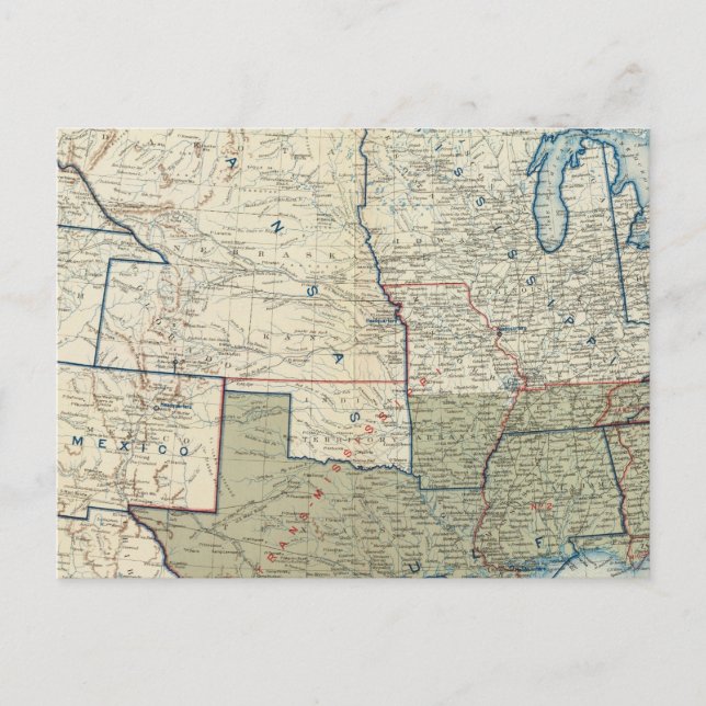 USA June 1862 Postcard (Front)