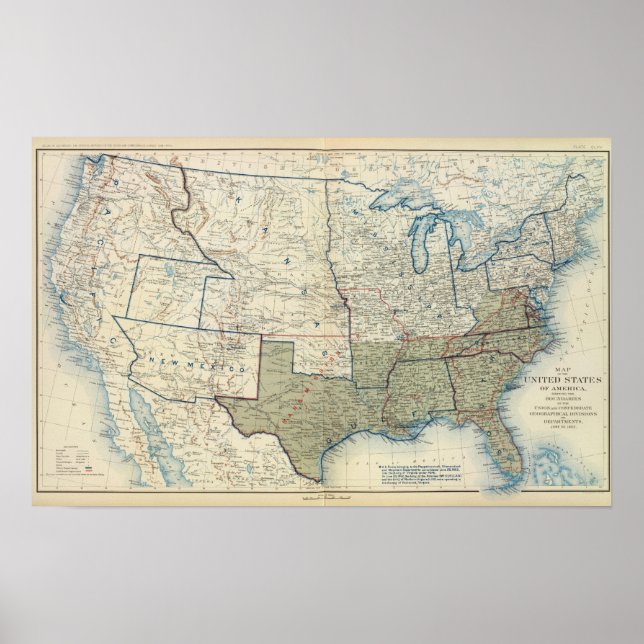 USA June 1862 Poster (Front)