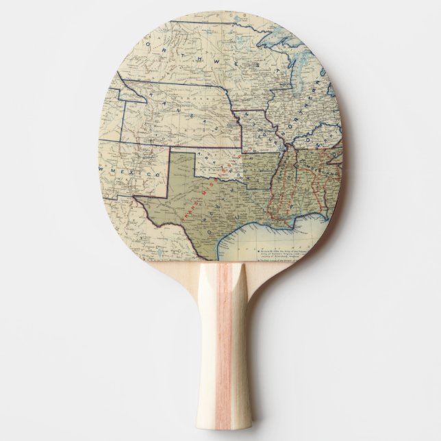 USA June 1864 Ping Pong Paddle (Front)