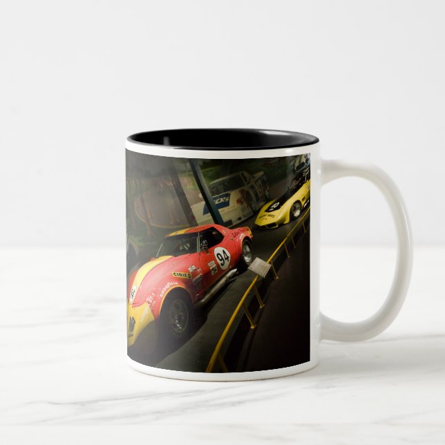 USA, Kentucky, Bowling Green: National Corvette 4 Two-Tone Coffee Mug (Right)