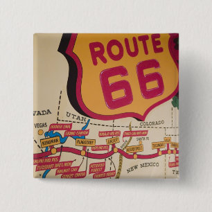 USA, Kentucky, Bowling Green: National Corvette 5 15 Cm Square Badge