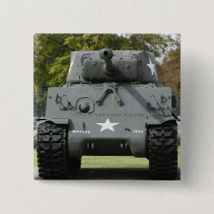USA, Kentucky, Fort Knox: Patton Museum of 15 Cm Square Badge