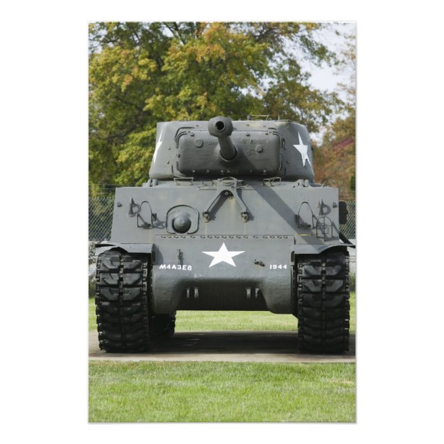 USA, Kentucky, Fort Knox: Patton Museum of Photo Print (Front)