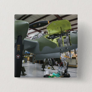 USA, Kentucky, Middlesboro: The Lost Squadron, 15 Cm Square Badge