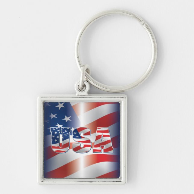 USA Key Chain (Front)