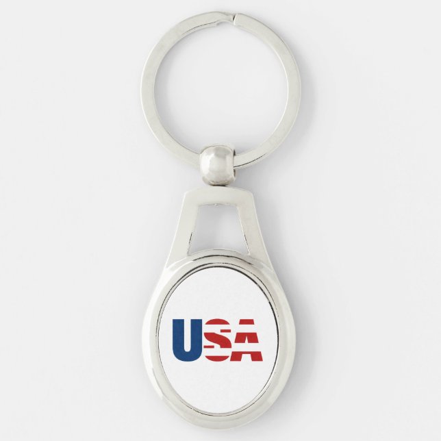 USA. KEY RING (Front)