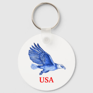 USA KEY RING