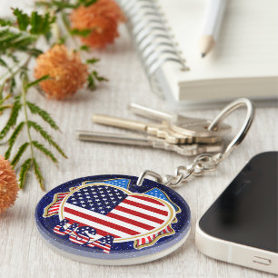 USA    KEY RING