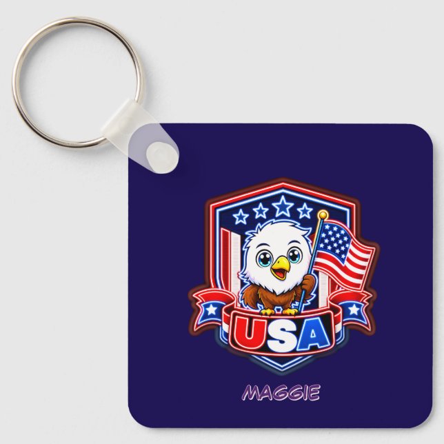 USA KEY RING (Front)