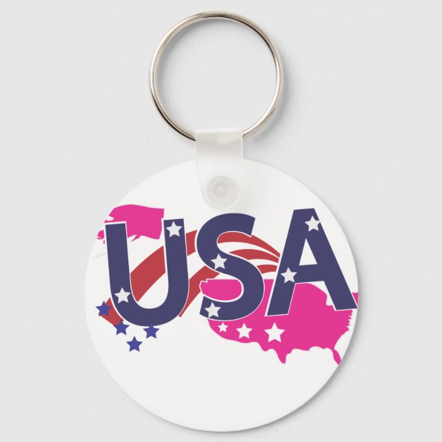 USA KEY RING (Front)