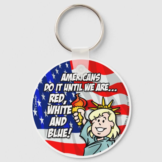 USA KEY RING (Front)