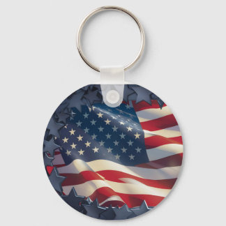 USA KEY RING