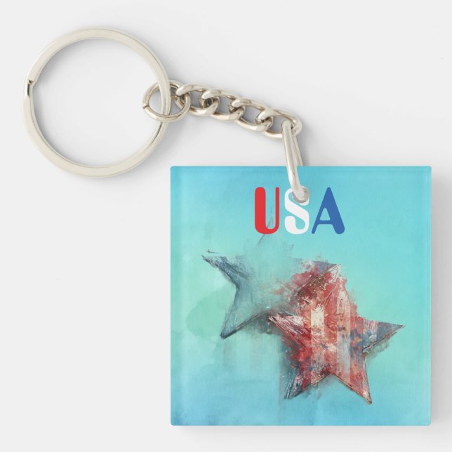 USA Keychain (Front)