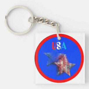 USA Keychain