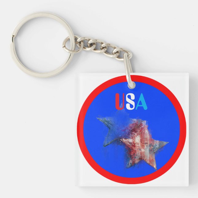 USA Keychain (Front)