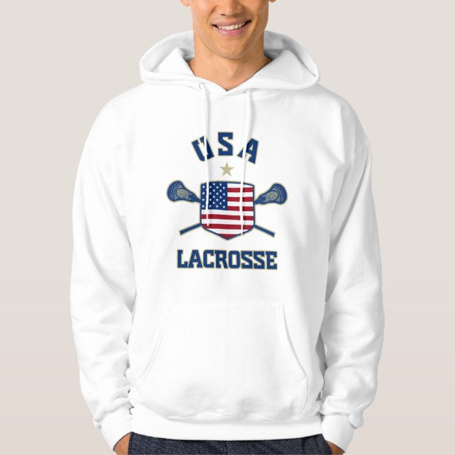 USA Lacrosse Hoodie (Front)