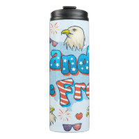 USA Land of the Free 4th Of July Independence Day