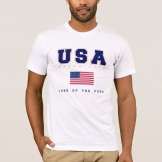 USA - Land of The Free T-Shirt