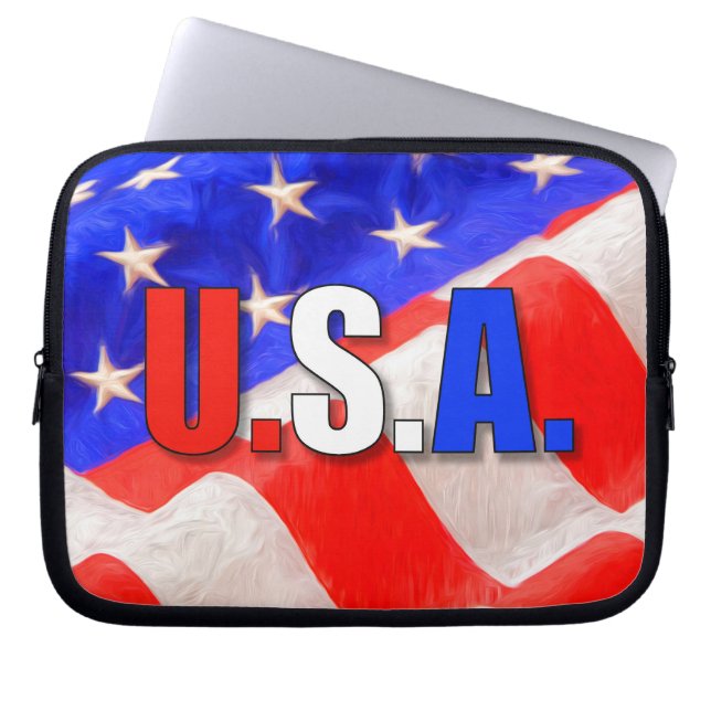 USA LAPTOP SLEEVE (Front)