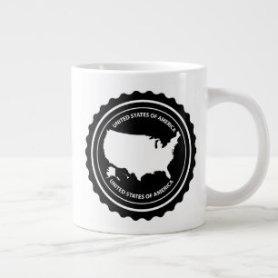 USA LARGE COFFEE MUG