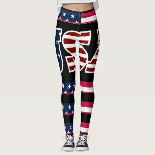 USA Leggings