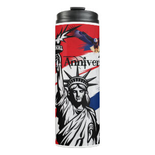 USA Liberty 250 Years Strong Thermal Tumbler
