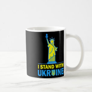 Usa Liberty Ukraine Shirt I Stand With Ukraine Ukr Coffee Mug