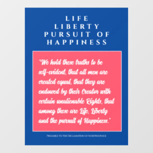 USA: Life, Liberty & Pursuit of Happiness