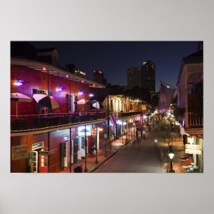 USA, Louisiana, New Orleans. French Quarter, Poster