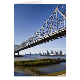 USA, Louisiana, New Orleans. Skyline from the