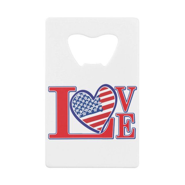 USA Love Heart (Front)