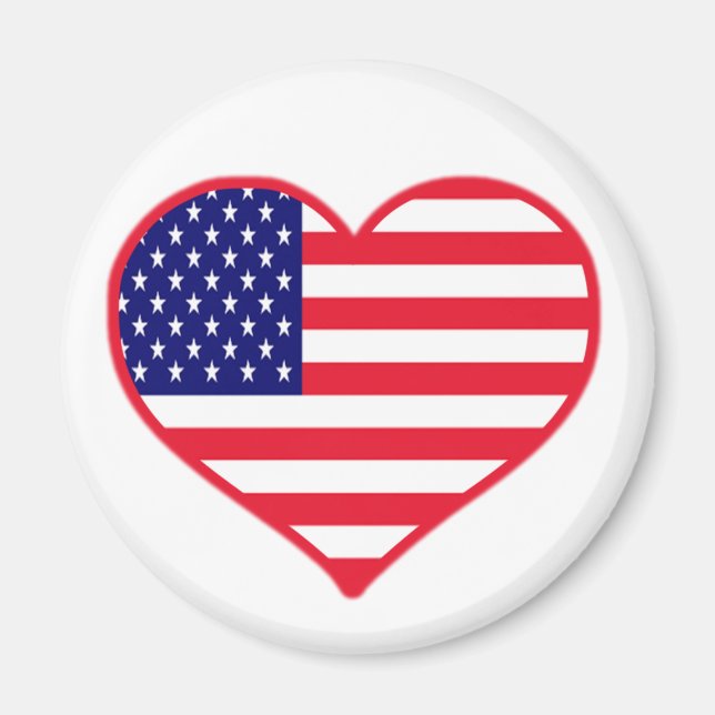 USA Love Magnet (Front)