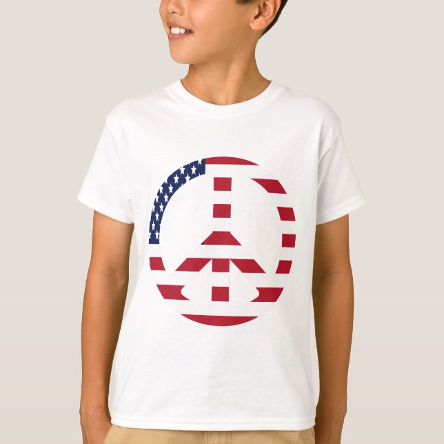 USA,Love,Unity,Peace_ T-Shirt (Front)